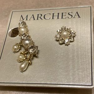 kate spade Jewelry - Marchesa! Pearl & Crystal Stud Earrings kate spade Jewelry - Marchesa! Pearl & Crystal Stud Earrings